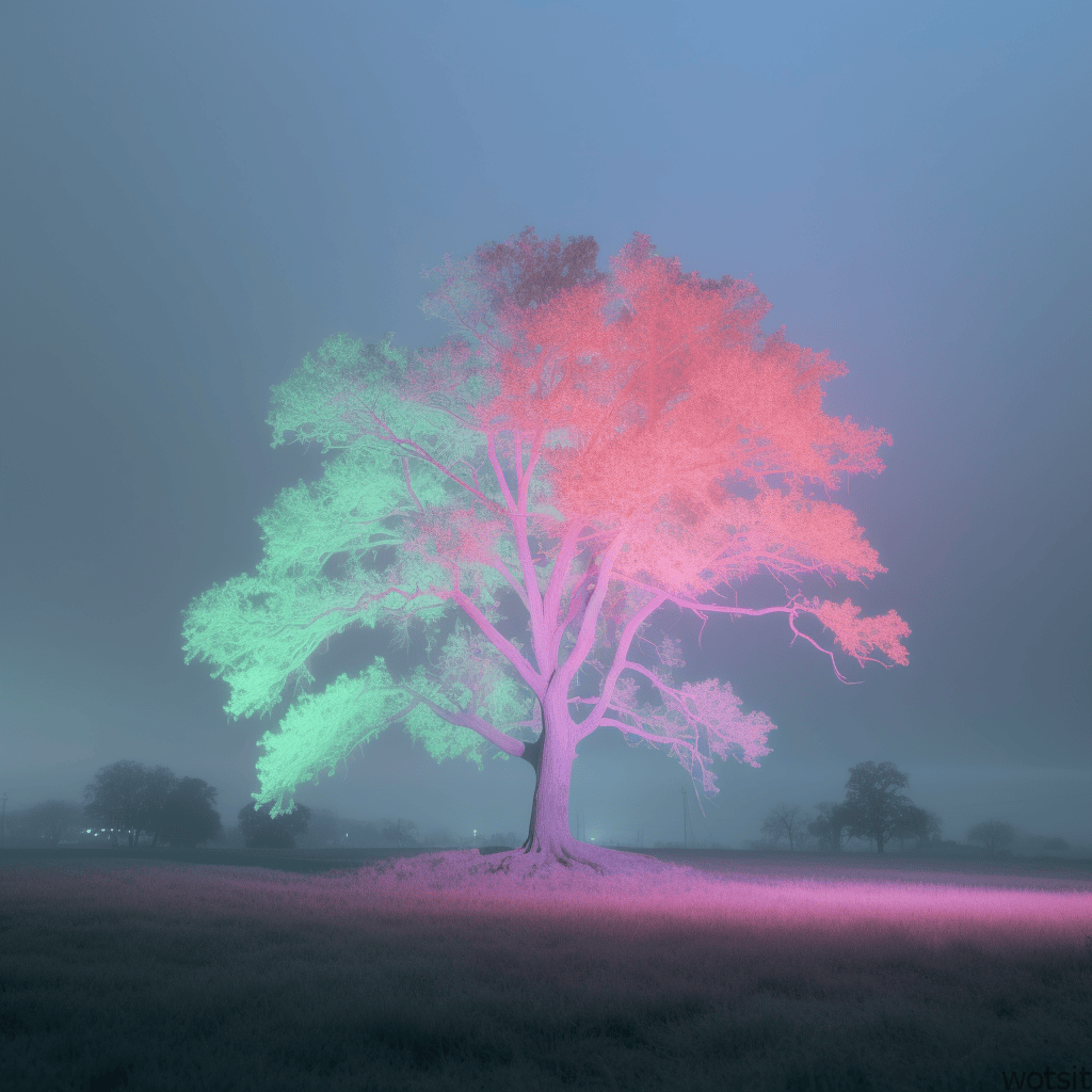 the neon tree